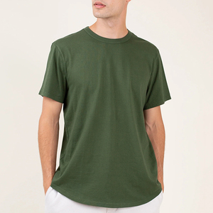 T-shirt col en V pour homme, coupe ajustée, décontracté, léger, en coton doux, mode estivale, élégant, basique, confortable pour tous les jours - Product Image 6