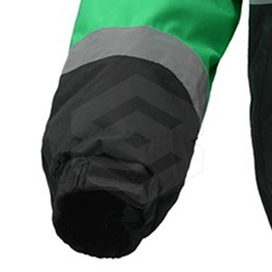 Veste coupe-vent de sécurité personnalisé haute visibilité imperméable sécurité en nylon et polyester avec logo personnalisé - Product Image 5