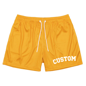 Shorts de basketball sur mesure avec cordon de serrage, 100 % coton, séchage rapide, vente en gros, shorts pour hommes pour le basketball, design et taille premium - Product Image 1
