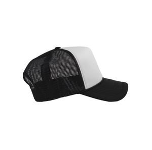 Gorra Trucker de Espuma de 5 Paneles con Logotipo Personalizado, Malla Trasera, Perfil Alto, Cierre a Presión, Gorra Trucker Retro de Dos Tonos para Hombre y Mujer - Product Image 3