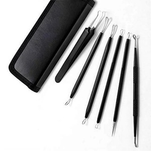 Kit Profesional para Eliminar el Acné, Juego de Herramientas de Acero Inoxidable para Eliminar Puntos Negros, para el Cuidado Facial y el Uso Diario de Belleza - Product Image 5