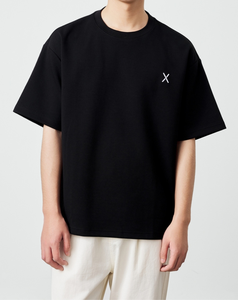 T-shirts pour hommes de haute qualité, personnalisables en gros, col rond, coupe ample, en tissu éponge lourd 400 g/m², 100 % coton, séchage rapide, respirants - Product Image 6