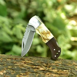 มีดพับพกพาอเนกประสงค์ขนาดเล็กสำหรับตั้งแคมป์ ล่าสัตว์ และเอาตัวรอดกลางแจ้ง ขายดี - Product Image 4