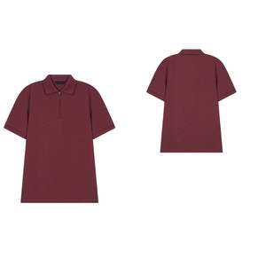 Camiseta de Verano para Hombre, de Algodón 100%, Ligera y Transpirable, con Cierre de Media Cremallera, Estampada, de Seda Helada, Estilo Casual Elegante, Manga Corta - Product Image 1