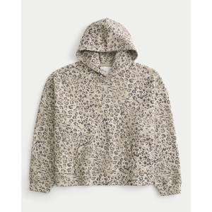 Sudaderas con Capucha para Hombre, Fabricadas a Medida, de Felpa Lavada, Estampado de Leopardo, Productos Casuales a Precio Económico - Product Image 3