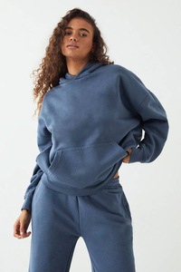 <b>Womens</b> Casual Tracksuit with Soft Knit <b>Jacket</b> and Open Hem Pants for Everyday Comfort Lounge Wear Light Exercise - Product Image 4