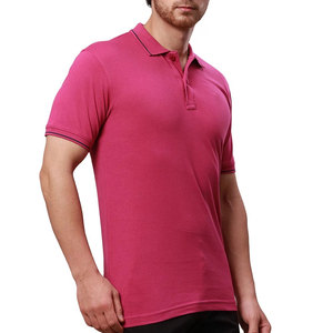 Men's High Street Style Slim Fit Stand Collar for <b>Shirt</b> 100% Cotton <b>Half</b> Sleeve Quick Dry 220g Knitted Fabric Front <b>Button</b> - Product Image 2