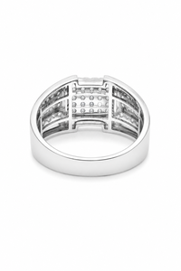 Anillo de Moissanita en Plata de Ley 92.5 KLSR-12334 - Product Image 4