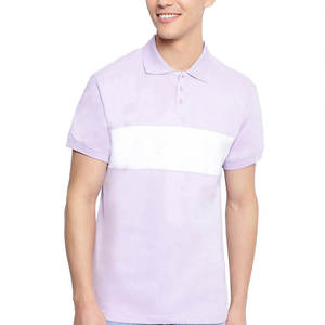 Custom Made <b>New</b> Design Golf Shirt 100% Pure Cotton Canvas Print Short Sleeve Men's for Shirts Customizable Quick Dry - Product Image 2