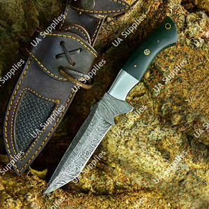 Cuchillo de Supervivencia Multifuncional de Acero de Damasco de Alta Calidad, Hoja Fija, para Caza, Pesca y Camping, Personalizado ODM, Venta al Por Mayor - Product Image 5