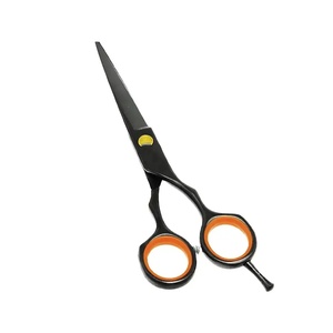Tijeras Profesionales para Adelgazar el Cabello, Acero Inoxidable, Hoja Afilada y No Afilada, para Diestros, Mango Corto, Uso en Salón - Product Image 5