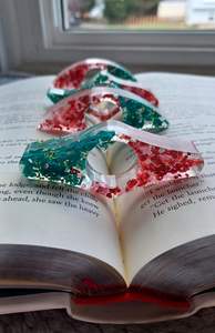 Custom Resin <b>Book</b> Page Holder Thumb Reader | Lightweight Finger Reading Accessory for <b>Books</b> - Product Image 4