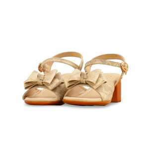 Sandales formelles à talon doré pour filles KD5650 - Product Image 3