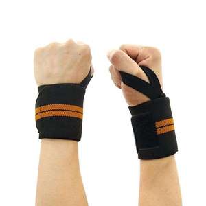 Best Price Neoprene Heavy Duty Lightweight Breathable Adjustable Wrist Wraps for <b>Weightlifting</b> Workout Custom Logo Design - Product Image 1