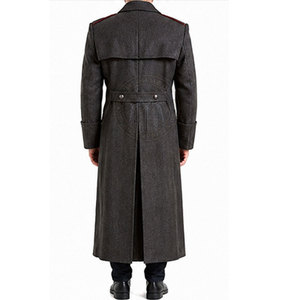 Trench-coat pour homme de qualité supérieure, design long, respirant, léger, écologique, col carré, logo et couleur personnalisables - Product Image 2