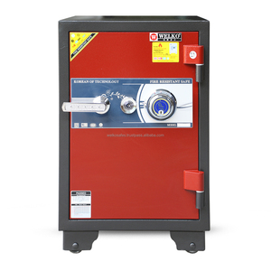 Mini Safes WELKO S700 DK Black Red - Product Image 1
