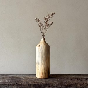 Jarrones de Madera Minimalistas, Jarrón Decorativo de Madera, Estante para Jarrones, Estilo Wabi Sabi Japandi - Product Image 5