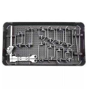 Kit de Retractores Cervicales Anteriores, Instrumentos Completos para Cirugía Ortopédica de Columna Vertebral, Juego Reutilizable de Acero Inoxidable - Product Image 1