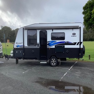 Remolque de Viaje Todoterreno Resistente, Casa Móvil, Autocaravana en Venta, Ideal para Campamentos, Aventuras y Actividades al Aire Libre - Product Image 4