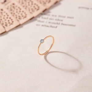 Bague solitaire avec cluster de diamants cultivés en laboratoire - Product Image 4