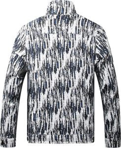 Veste en jean imprimée pour homme, col rabattu, style décontracté, simple boutonnage, longueur standard, fermeture boutonnée, en vente - Product Image 6