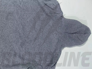 Sweat-shirt à capuche unisexe gris, coupe classique, décontracté, couleur unie, en molleton tricoté, avec poche avant, respirant et à séchage rapide - Product Image 4