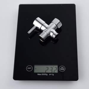 Válvula de inodoro de latón hembra G7/8 con conector de inodoro adaptador en T macho G15/16 macho y G1/2 para bidé - Product Image 5