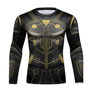 Premium Training Rash Guard Fitness <b>Compression</b> <b>Shirt</b> <b>Custom</b> Logo Sportswear Supplier Wholesale - Product Image 4