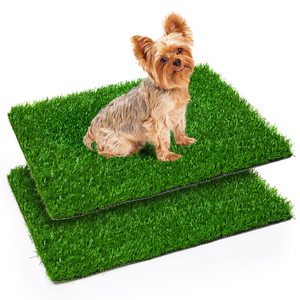 Estera de césped para mascotas duradera, resistente al agua, suave, cómoda, fácil mantenimiento, no tóxica, Ideal para lugares de relajación para perros en interiores - Product Image 1