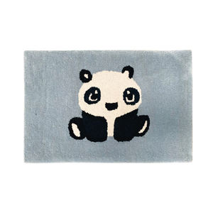 Alfombra de Lana Hecha a Mano, Diseño de Panda Adorable, Alfombra Infantil, Ideal para Cuarto de Niños, Ideal para Sala de Estar - Product Image 2