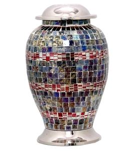 <b>MIRROR</b> DESIGNER ADULT FUNERAL URN - Product Image 1
