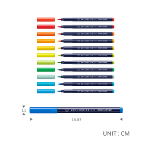 ชุดปากกามาร์กเกอร์ SIMBALION 24 สี หมึกน้ำลบได้ BP-36 ปากกาหัวพู่กันสองหัว สำหรับวาดภาพและระบายสี - Product Image 2