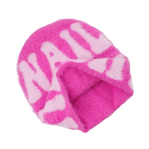 Gorro de Punto para Aventuras al Aire Libre, Cálido, Suave y Acogedor, Forrado de Felpa, Ajustable, Elegante, para Clima Frío y Playa - Product Image 1