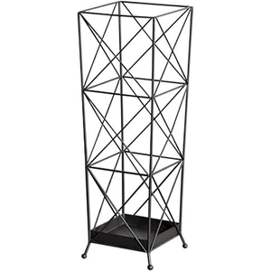 Minimalist Metal Umbrella Stand With Removable Drip <b>Tray</b> Heavy Duty Iron Umbrella Holder Rack For Entryway Hotel Lobby Decor - Product Image 1