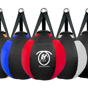 Sac de frappe en PU robuste pour l'entraînement au kickboxing et au MMA - Product Image 2