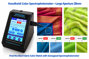Colorimètre portable RGB Sensegood pour la mesure des couleurs des textiles et des tissus |   Spectrophotomètre numérique portable pour l'analyse des couleurs - Product Image 4