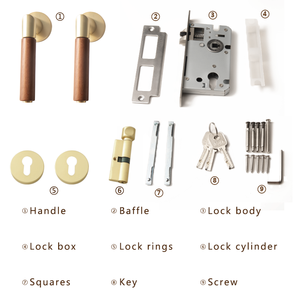 Замок дверной из цинкового сплава - Product Image 6