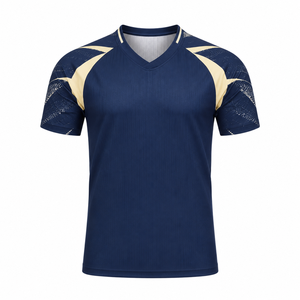 Camisetas de Fútbol Retro Personalizadas al por Mayor, Camisetas de Fútbol Vintage con Impresión por Transferencia de Calor OEM, 100% Poliéster, Unisex, para Equipos - Product Image 2
