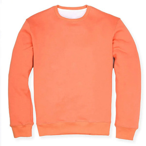 Sweat-shirt à col rond personnalisé avec logo brodé ou imprimé, de haute qualité, en coton, pour hommes - Product Image 4