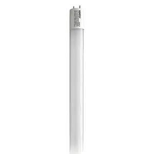Satco S39916 LED Tube Lighting in Gloss White  Medium Bi Pin Base  14 Watt T8 LED  1800 Lumens  Single or Double Ended Wiring  1