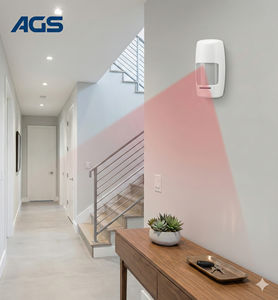 Détecteur de mouvement PIR sans fil <span class=keywords><strong>AGS</strong></span> 433 MHz, détecteur infrarouge RF S002 pour système d'alarme de sécurité domestique intelligent - Product Image 3