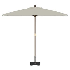 Base de parasol en granit 16,14 x 16,14 x 14,57 po pour parasols de terrasse, couleur noire - Product Image 3