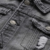 Veste en jean pour homme d'hiver avec tissu respirant à séchage rapide, veste en jean de haute qualité pour l'extérieur