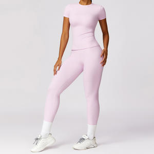 Hot Selling Soft <b>Yoga</b> Set Bra Leggings Athletic <b>Wear</b> Set Sports <b>Fitness</b> Suit <b>Yoga</b> Sets - Product Image 4