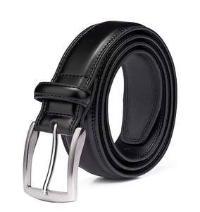 Cinturón de cuero genuino de vaca para hombre, estilo vintage, hebilla de acero ajustable, cinturón de cuero resistente. - Product Image 6