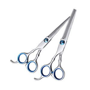 Tijeras Profesionales de Acero Inoxidable para Salón de Belleza para Hombres y Mujeres - Tijeras Plegables para Adelgazar el Cabello para Barbería y Salón de Belleza - Product Image 3