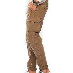 Pantalones Cargo para Hombre a la Moda, Pantalones Cargo Ajustados, Cómodos, Transpirables, Lavados, Pantalones Cargo Casuales para Hombre - Product Image 3