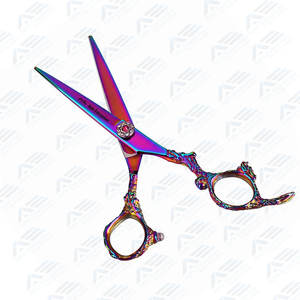 Ciseaux de coiffeur amincissants hommes ciseaux japonais ensemble Salon utilisation multi-usages coiffure Instruments de beauté ciseaux de coupe de cheveux - Product Image 5