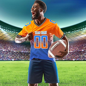Custom Logo Mens Vintage Football Jersey Soccer Practice Shirt Quick Dry Mesh Fabric - Product Image 5