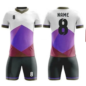 ชุดฟุตบอลแบบซับลิเมชั่นแห้งเร็ว ระบายอากาศได้ดี ดีไซน์ยอดเยี่ยมประจำปี 2025 ผลิตจากโพลีเอสเตอร์ 100% ชุดทีมฟุตบอลแบบสั่งทำพิเศษ - Product Image 1